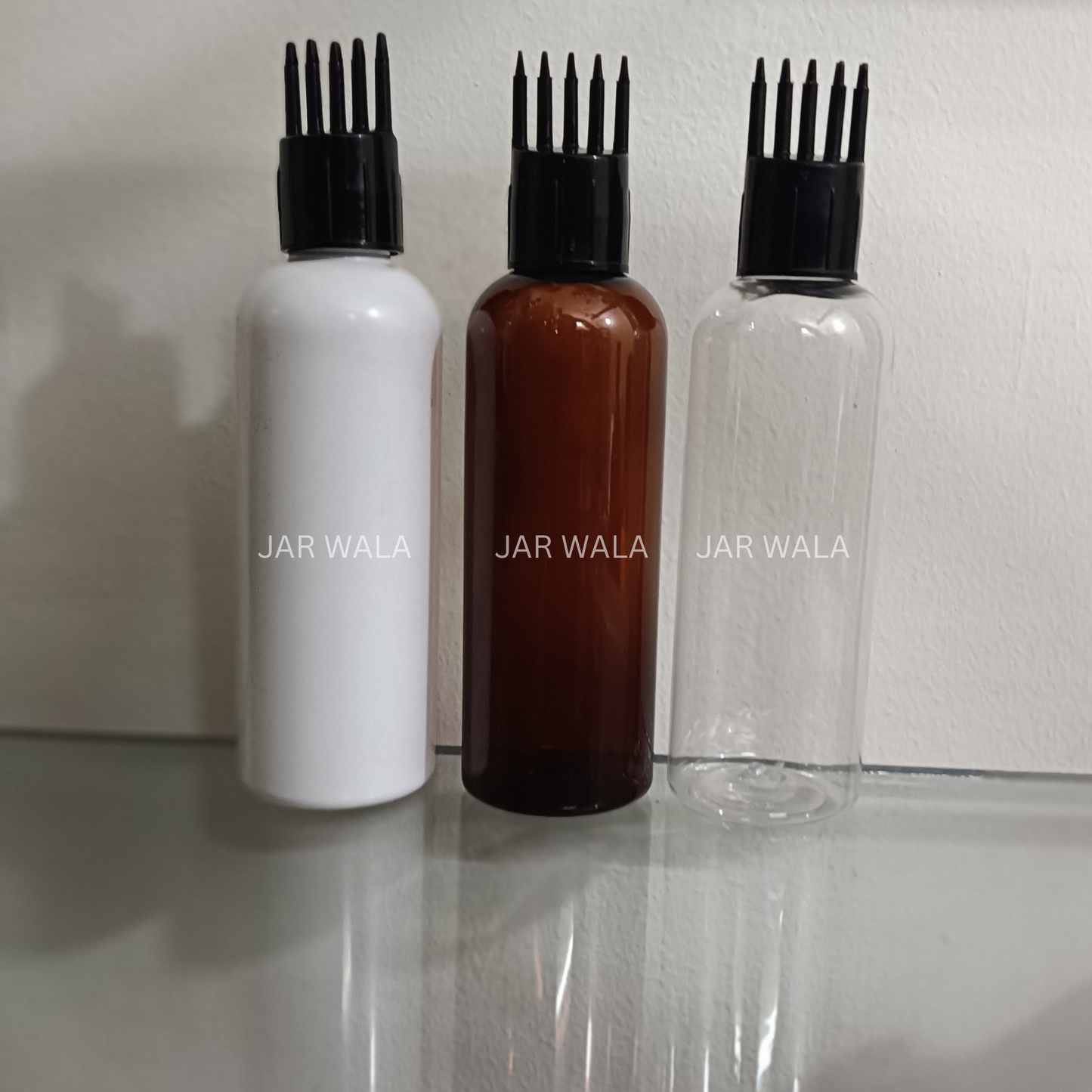 100ML PET AVON BOTTLE WITH COMB APPLICATOR