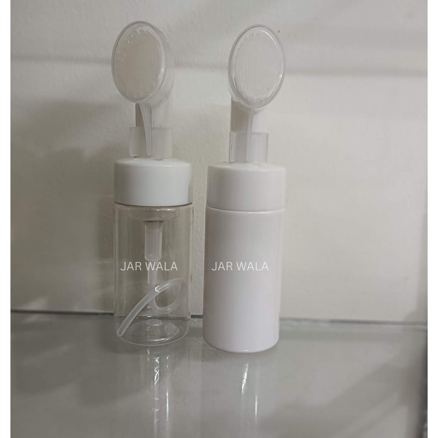 100ML PET BOTTLE WITH FOAMING BRUSH