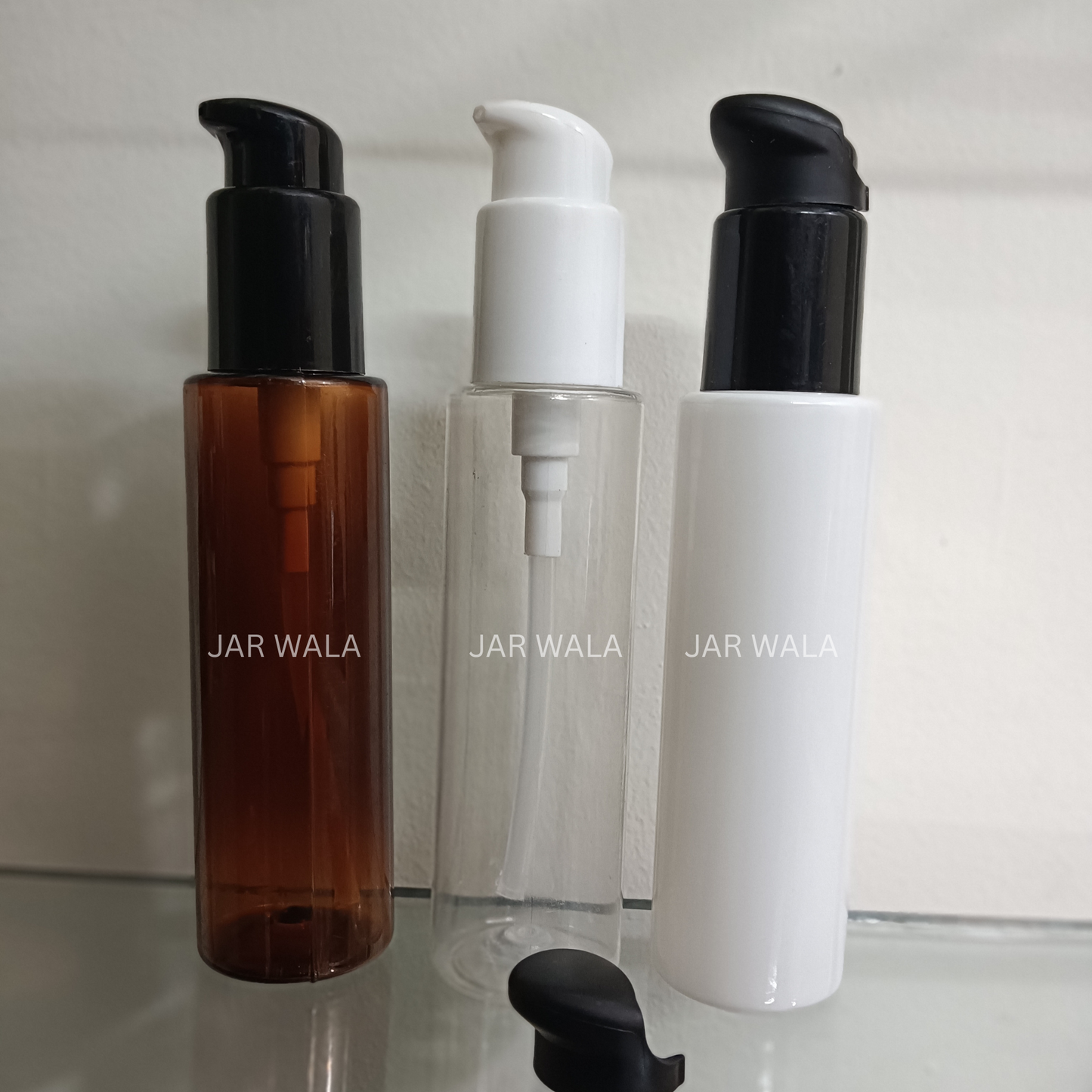 100ML PET SLEEK BOTTLE WITH NAIL PUMP