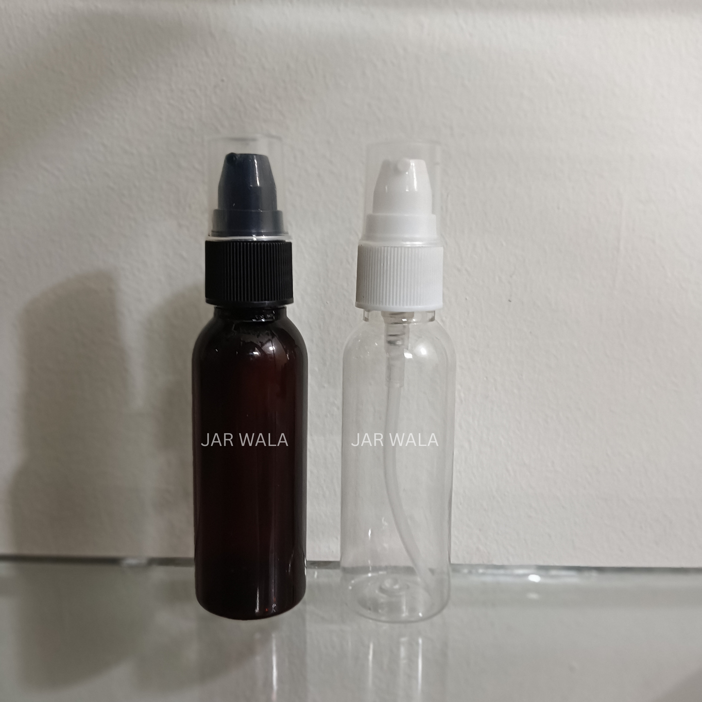 50ML PET AVON BOTTLE WITH CREAM PUMP