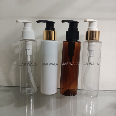 100ML PET SLEEK  BOTTLE WITH DISPENSER PUMP