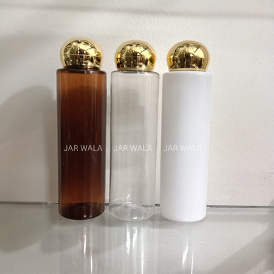 100ML PET SLEEK  BOTTLE  WITH DOME CAP