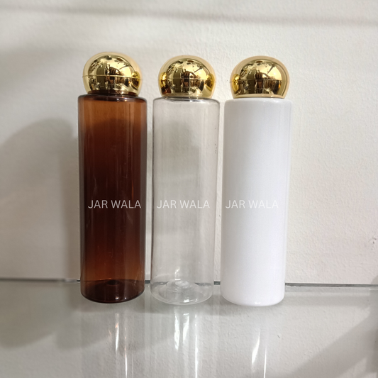 100ML PET SLEEK  BOTTLE  WITH DOME CAP