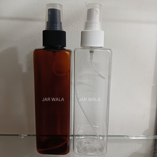 200ML PET SQUARE BOTTLE WITH MIST SPRAY