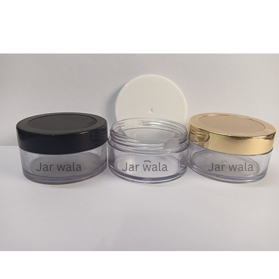 25GM ACRYLIC SAN JAR WITH CAP AND INNER PLUG/LID