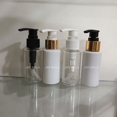 60ML PET SLEEK BOTTLE WITH DISPENSER PUMP